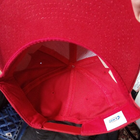 Deadstock Vintage Ballpark Hot Dogs Snap Hat Cap - Picture 5 of 7